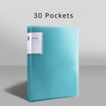 Data Book A4 Transparent Insert Folder Picture Book Storage