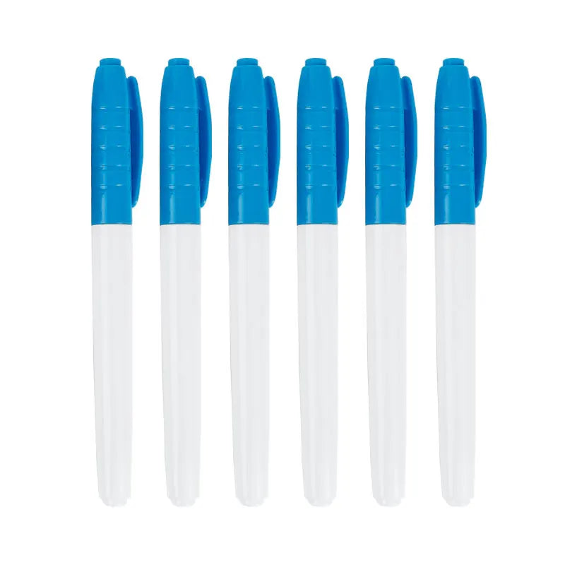 /Lot 0.5MM Erasable Whiteboard Pen 12 Colors Erasing Pen