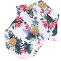 Hawaiian Beach Style Dog T-Shirts Thin Breathable Summer Dog