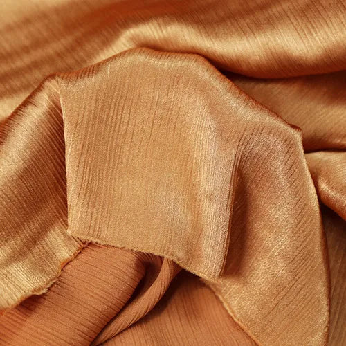 High End Glossy Texture Satin Fabric Smooth Imitation Acetate Silk Fabric Cheongsam Dress Designer Fabric Sewing Accessories