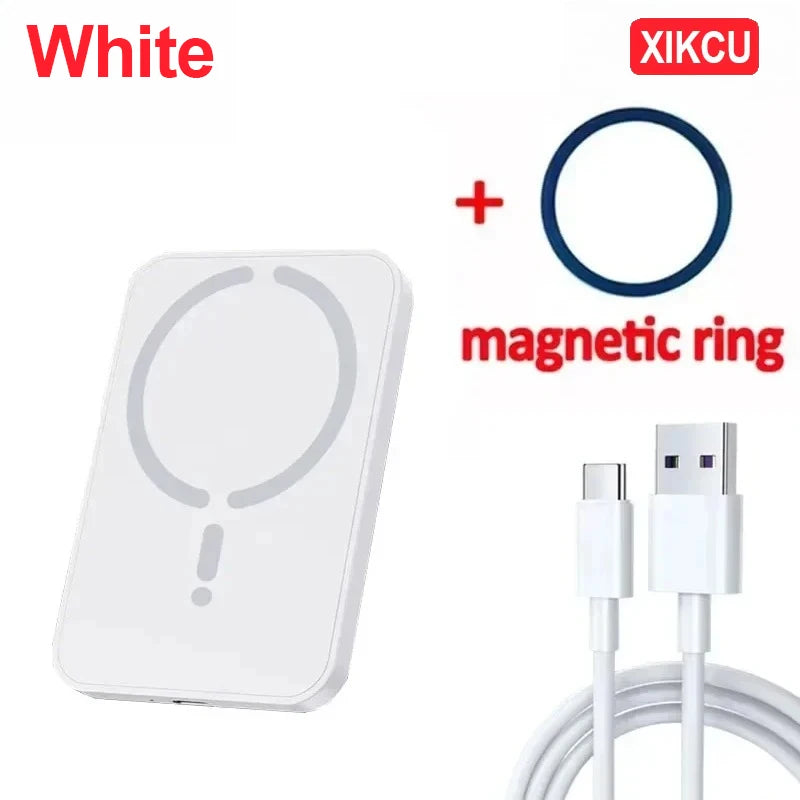 XIKCU 15W Magnetic Car Wireless Charger Sucker Car Fast Charging For Magsafe iPhone 16-12 Pro Max Air Vent Phone Holder Stand