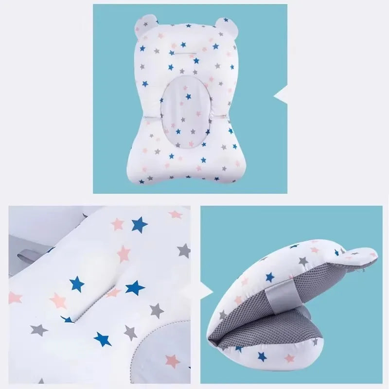 Anti-Slip Baby Bath Support Seat Cushion