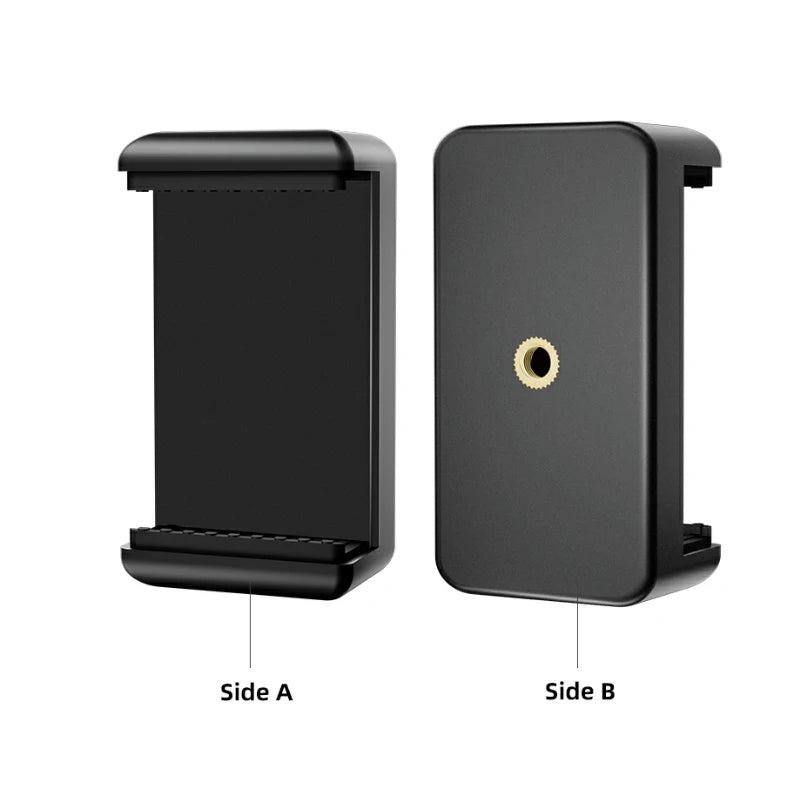 Tripod Stand Phone Clip with 1/4 Inch Screw Hole Holder For Tripod Mobile Smart Phone Universal Accessories Stand Mount