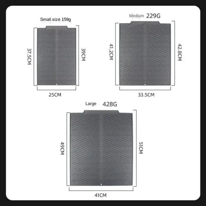 Silicone Drain Pad & Drying Mat