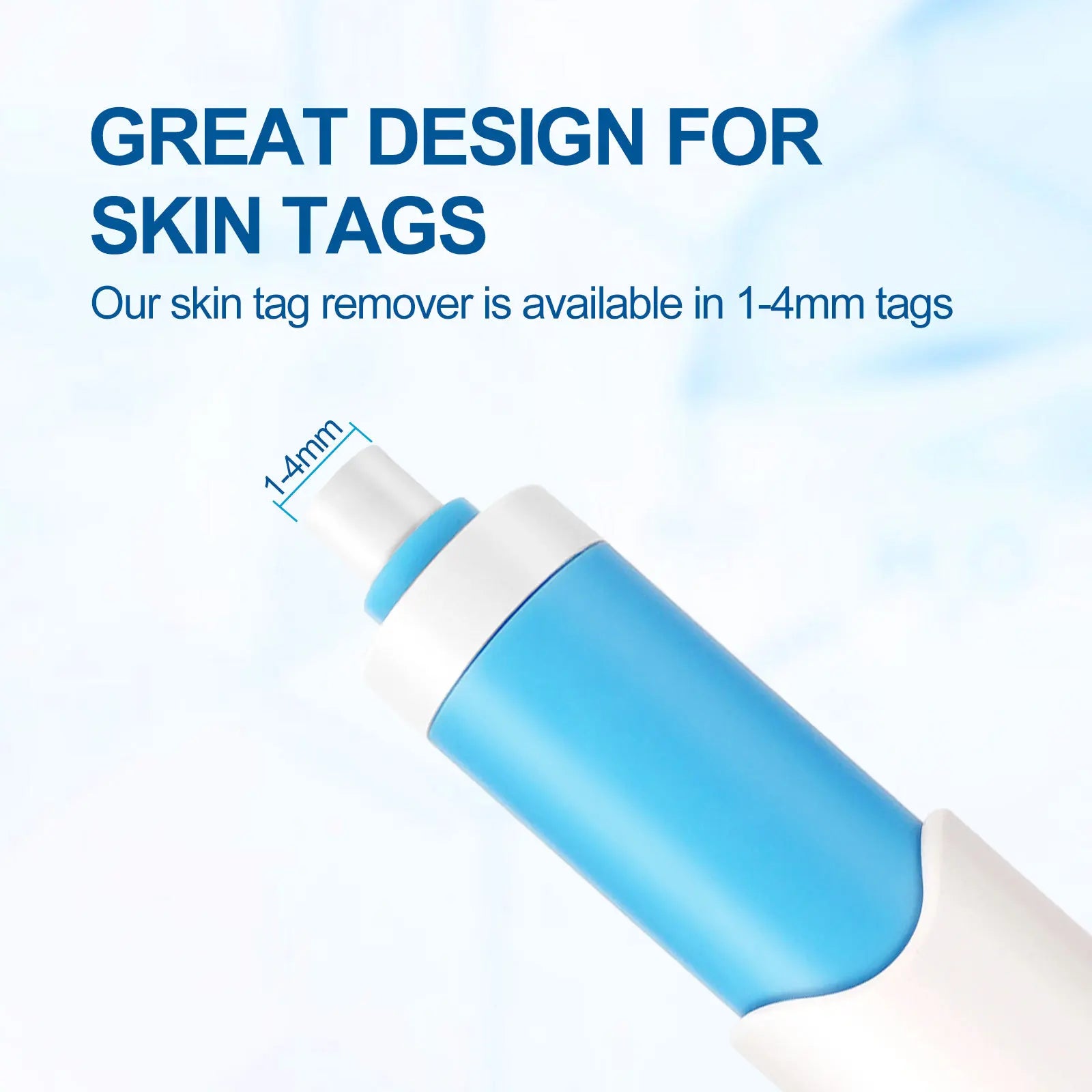 Small Single Head Auto Skin Tag Removal Kit For Small Skin Tags 1-4mm With Cleansing Swabs Home Use Beauty Face Skin Care Tool