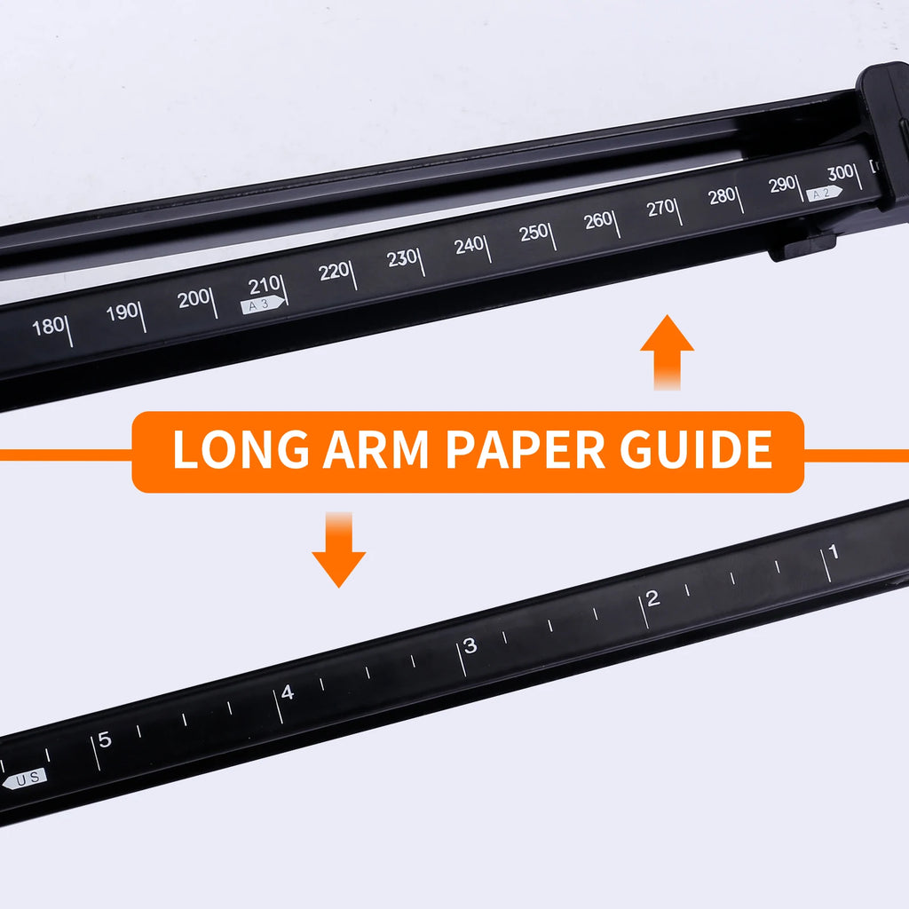 Eagle LONG-ARM Stapler With Built-in Ruler &amp; Adjustable Paper