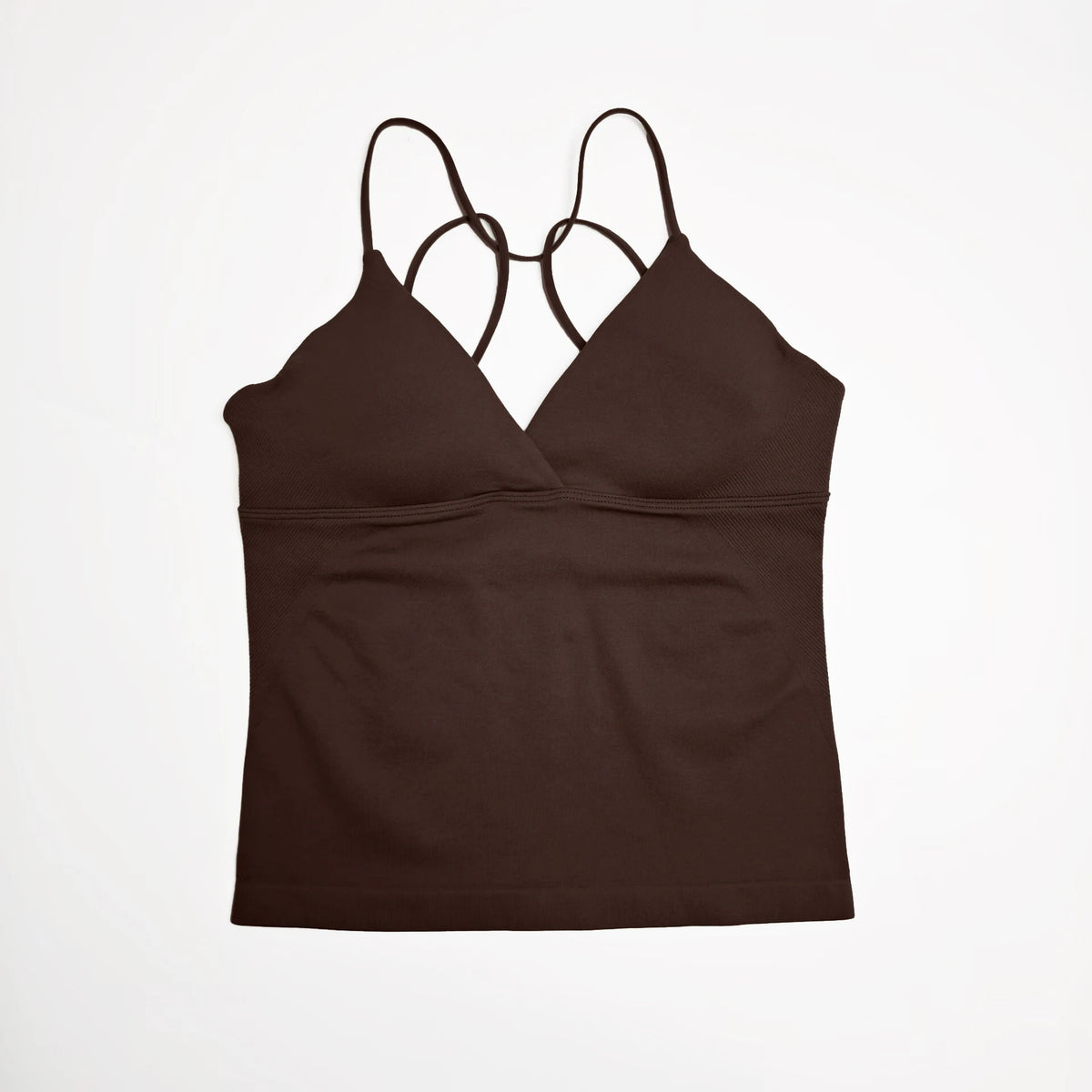 NCLAGEN Vision Twist Front Longline Top Women's Seamless Thin