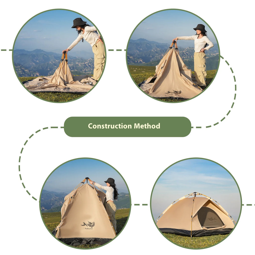 Portable Camping Tent Self-driving Travel Instant Tents For Outdoor