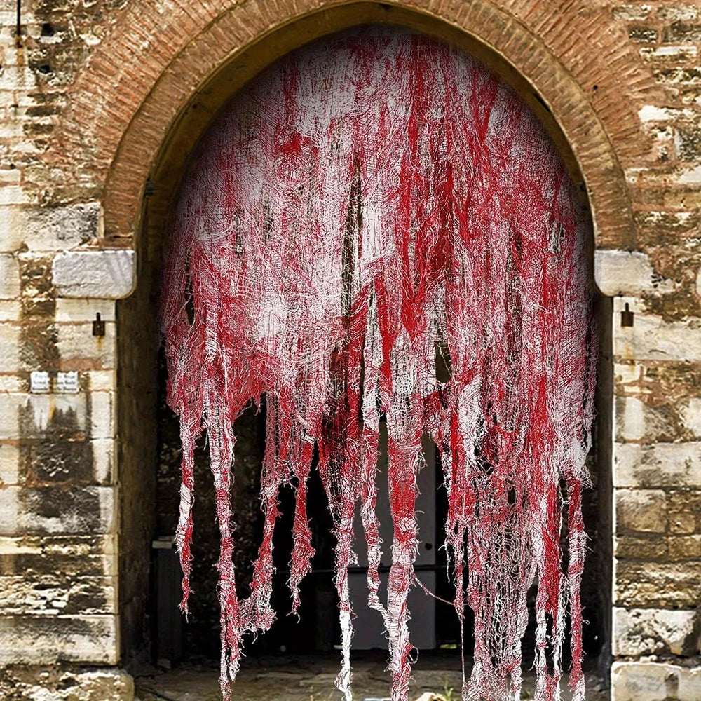 Bloody Gauze Halloween Haunted House Decor