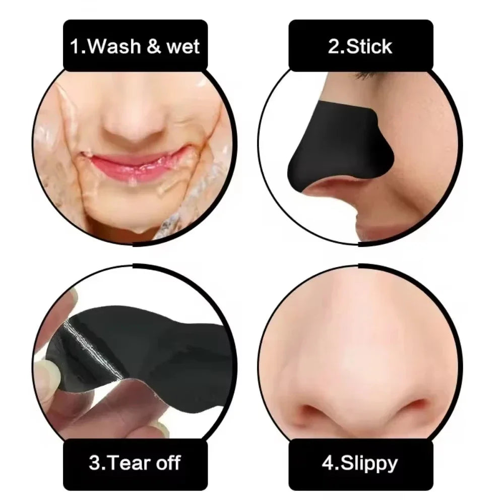 Nose Blackhead Remover Mask Nasal Strips Black Head Nose Dot Spot Peel Skin Care Shrink Pore Black dots Pore Clean Strips