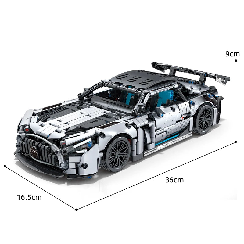 Racing Car Building Blocks Set