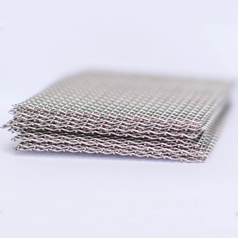 Aquarium Stainless Steel Wire Mesh Pad Aquatic Moss Plants Fixing Holder Landscaping Fish Tank Decoration Aquatic Accessories