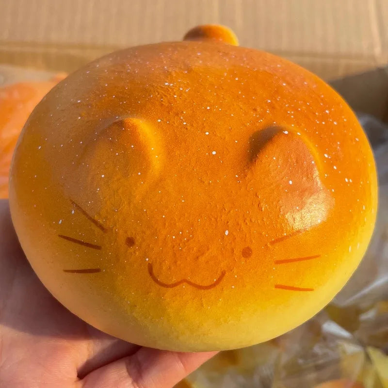 Cute Squishy Totoro Bread Fidgets Toys Soft Kitty Bread