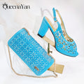 Queena Yan Popularity Olive Color Rhinestone Decoration Design Peep
