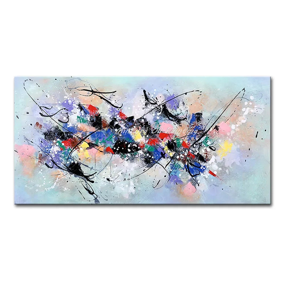 Classic Abstract Aesthetics Wall Art Block Texture HD Oil On Canvas Posters And Prints Home Bedroom Living Room Decoration Gifts