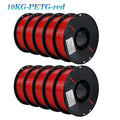 KINGROON 10KG PLA Filament PETG 3D Filament 1.75mm For