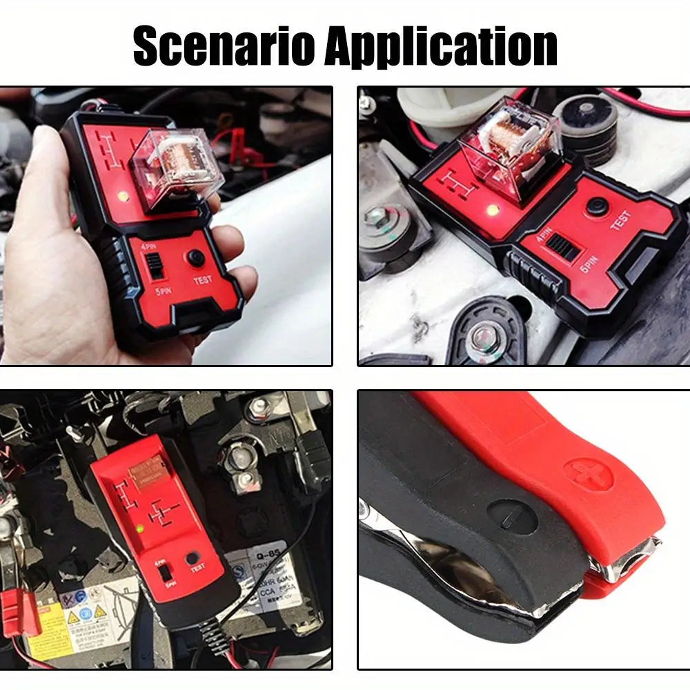 Car Relay Tester Voltage Tester Universal 12V Car Battery