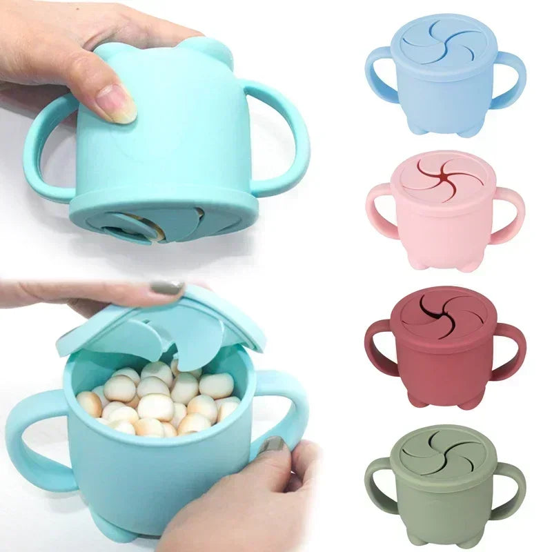 BPA-Free Silicone Baby Sippy Cup 200ml