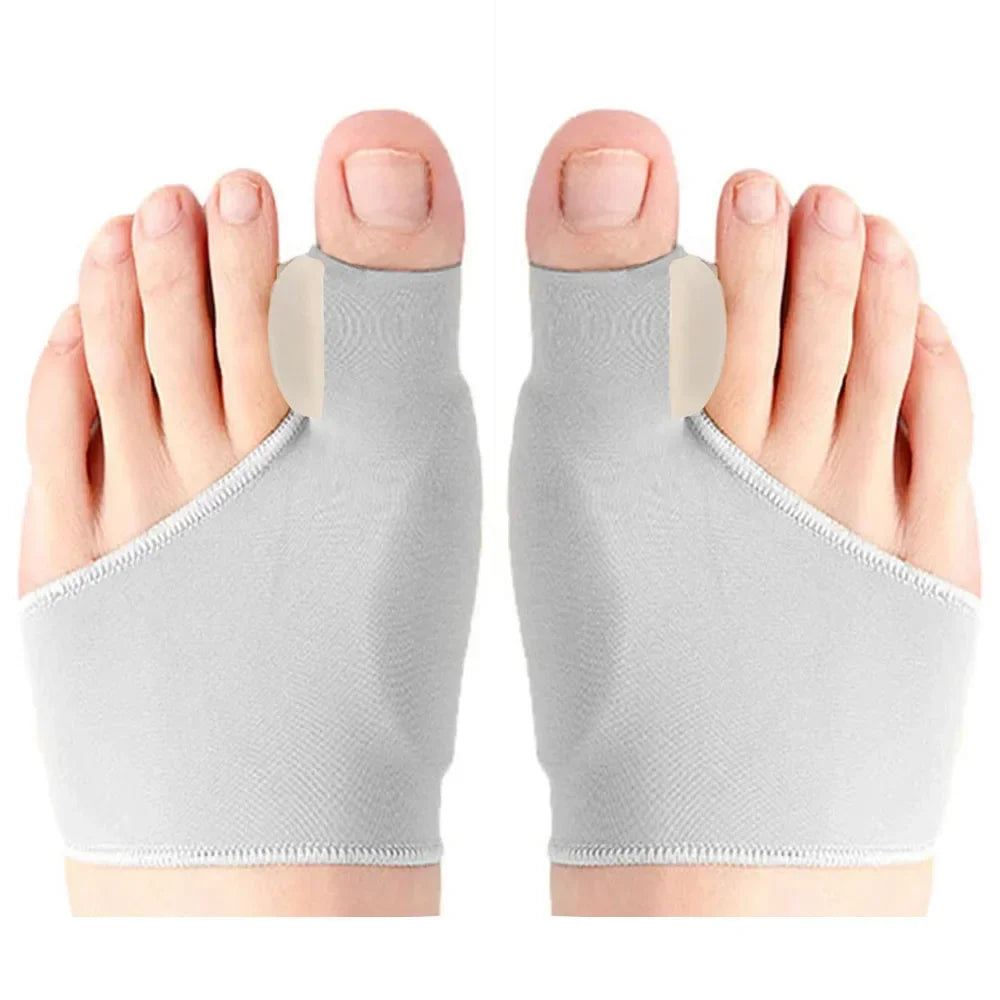 Hammer Toe Straightener 1Pair Toe Separator Hallux Valgus Bunion Corrector Foot Pain Relief Orthopedic Pedicure Tools Foot Care