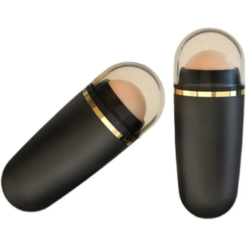 Face Oil Absorbing Roller Natural Volcanic Stone Massage Body Stick Makeup Face Skin Care Tool Facial Pores Cleaning Oil Roller