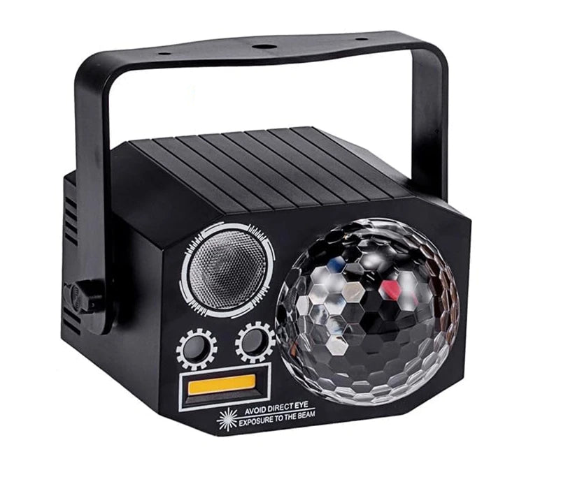 Sound-Activated DJ Disco Ball Stage Light