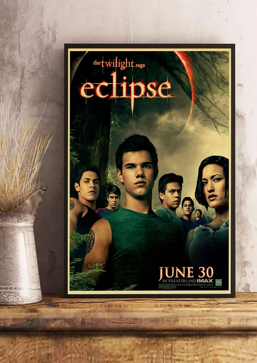 Film TV Movie Twilight Vintage Posters Wall Bedroom Painting Nostalgia Decor Aesthetic Cartoon Art Gift Print Art Wall Paintings