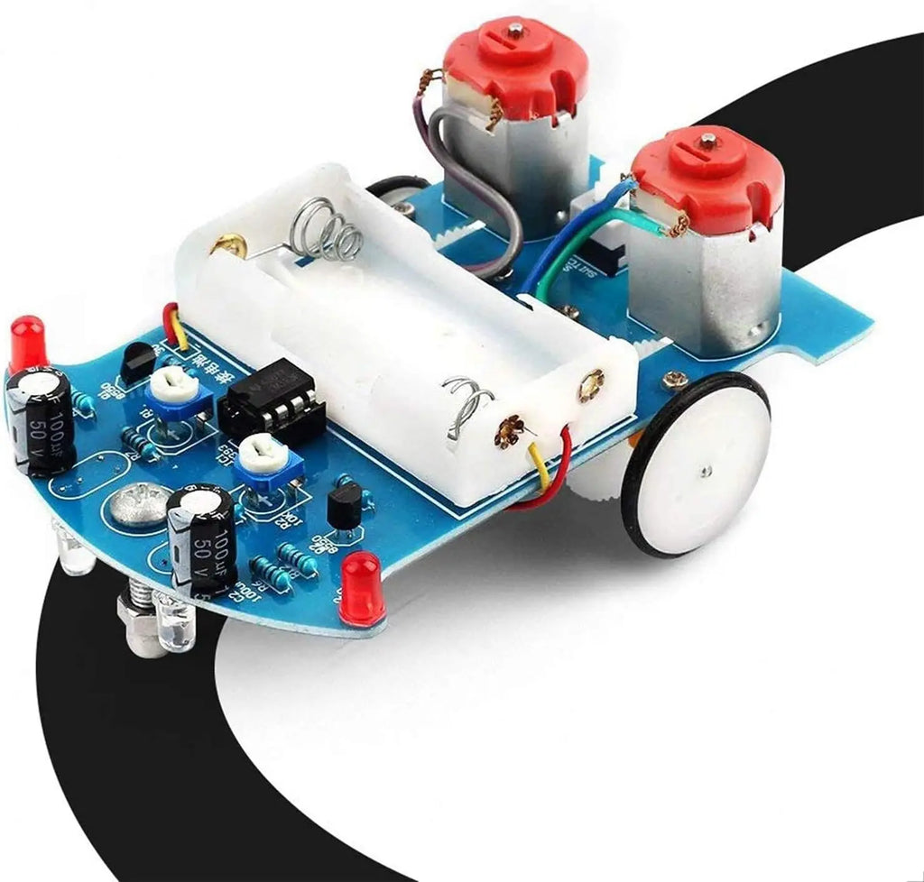 Practice Soldering Learning Electronics Kit Smart Car Soldering Project