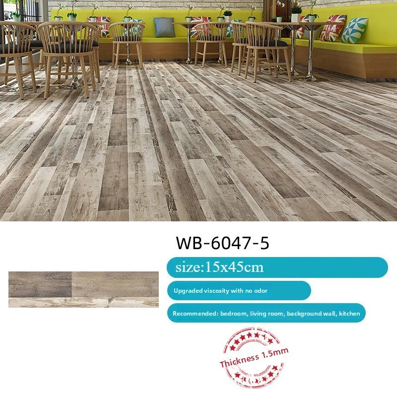 16/32PCS 15X45CM 3d wood grain wall sticker living room bedroom room background wall sticker movie and television pvc decoration