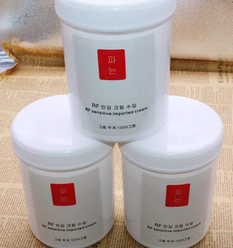 RF Sensitive Skin Import Gel Multipole RF Instrument Special Dielectric Conductive Cream Hot Pull 1000g Calming Repair Skin Care