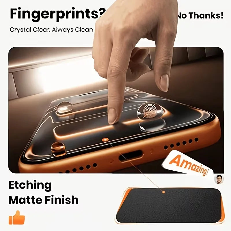 5-Pack Privacy Tempered Glass Screen Protectors