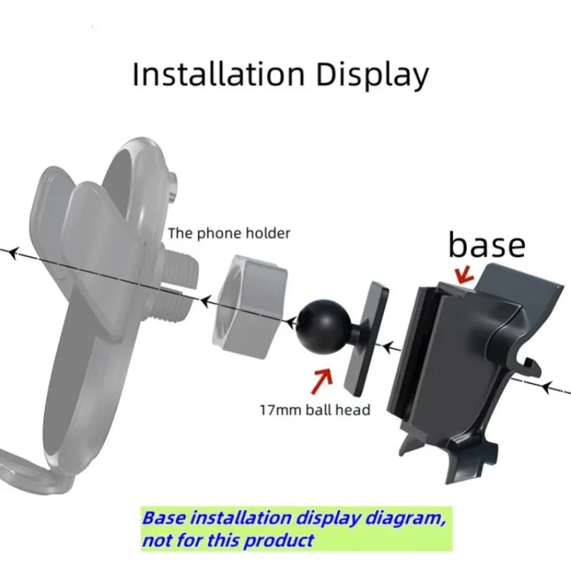 For Dongfeng Motor MAGE GCC 2023 13.2 Inch Screen Car Phone Holder Screen Wireless Charger For Car Auto Interior Accessories