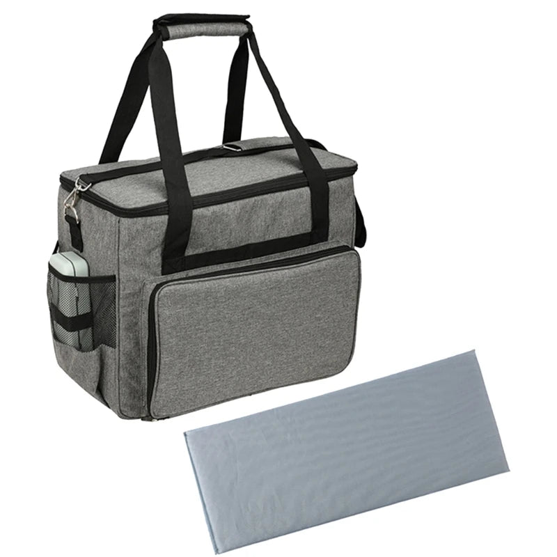 Sewing Machine Case, Sewing Machine Carrying Bag with Removable Padding Pad for Sewing Machine and Sewing Accessories