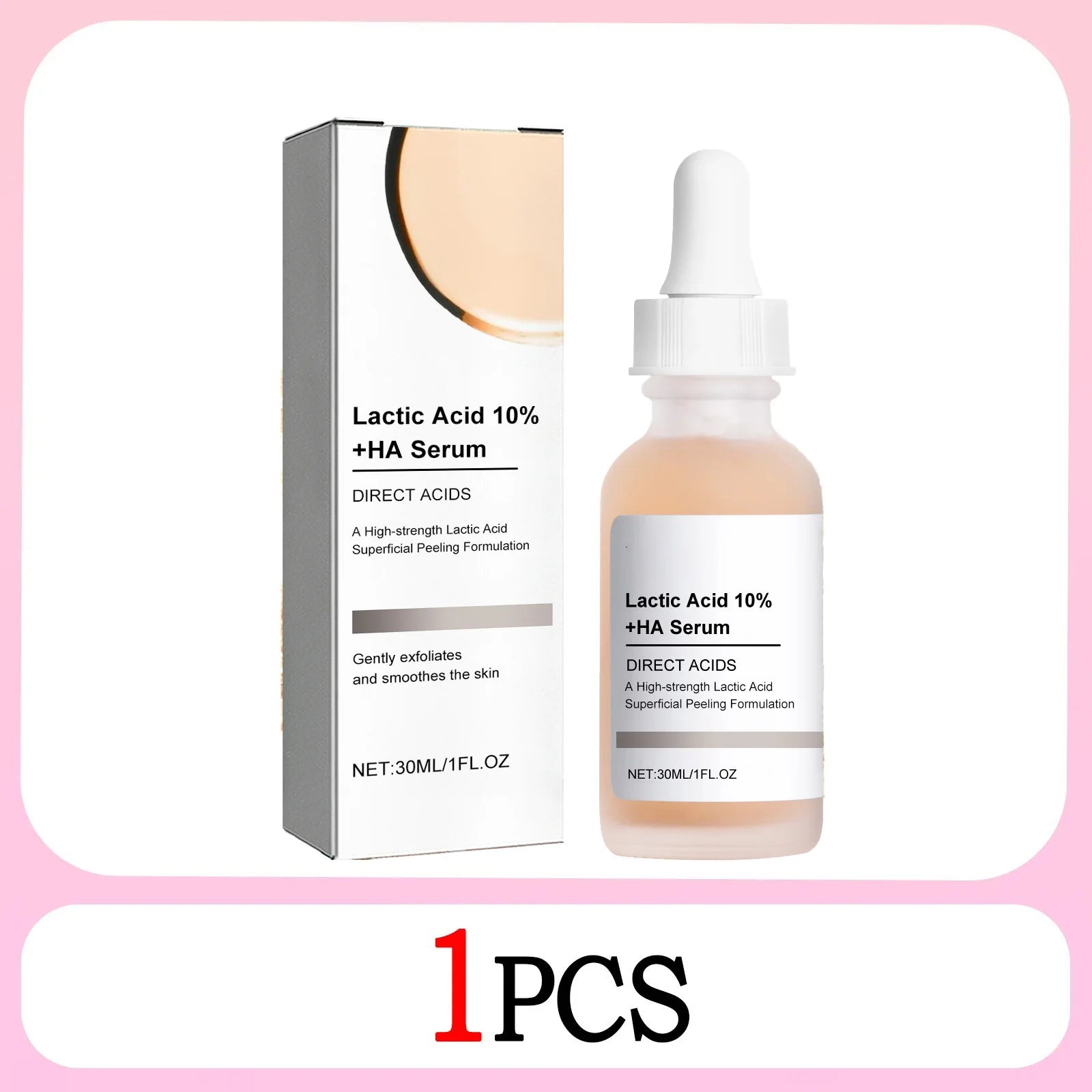 Remove Large Pores Serum Lactic Acid Facial Pore Shrinking Repairing Products Pore Minimizing Firming Smooth Korean Skin Care