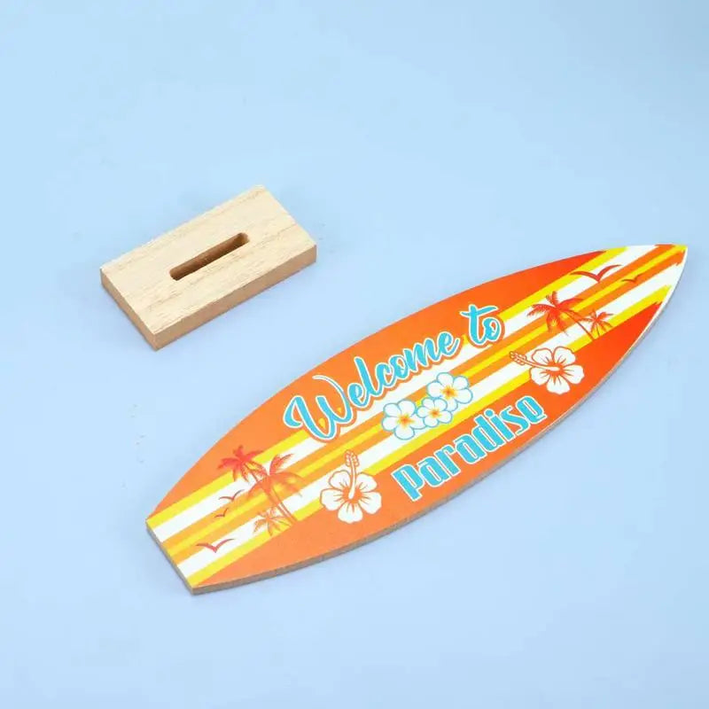 Multifunctional Surfboard Table Top Surf Board Decor For Wall Surf Board Decor For Wall Surfboard Beach Signs Summer Wood Sign