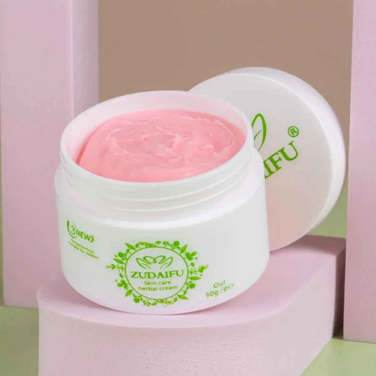 【New date】4/10 pcs Zudaifu Third Generation Herbal Moisturizing Cream Skin Care Cream 30g