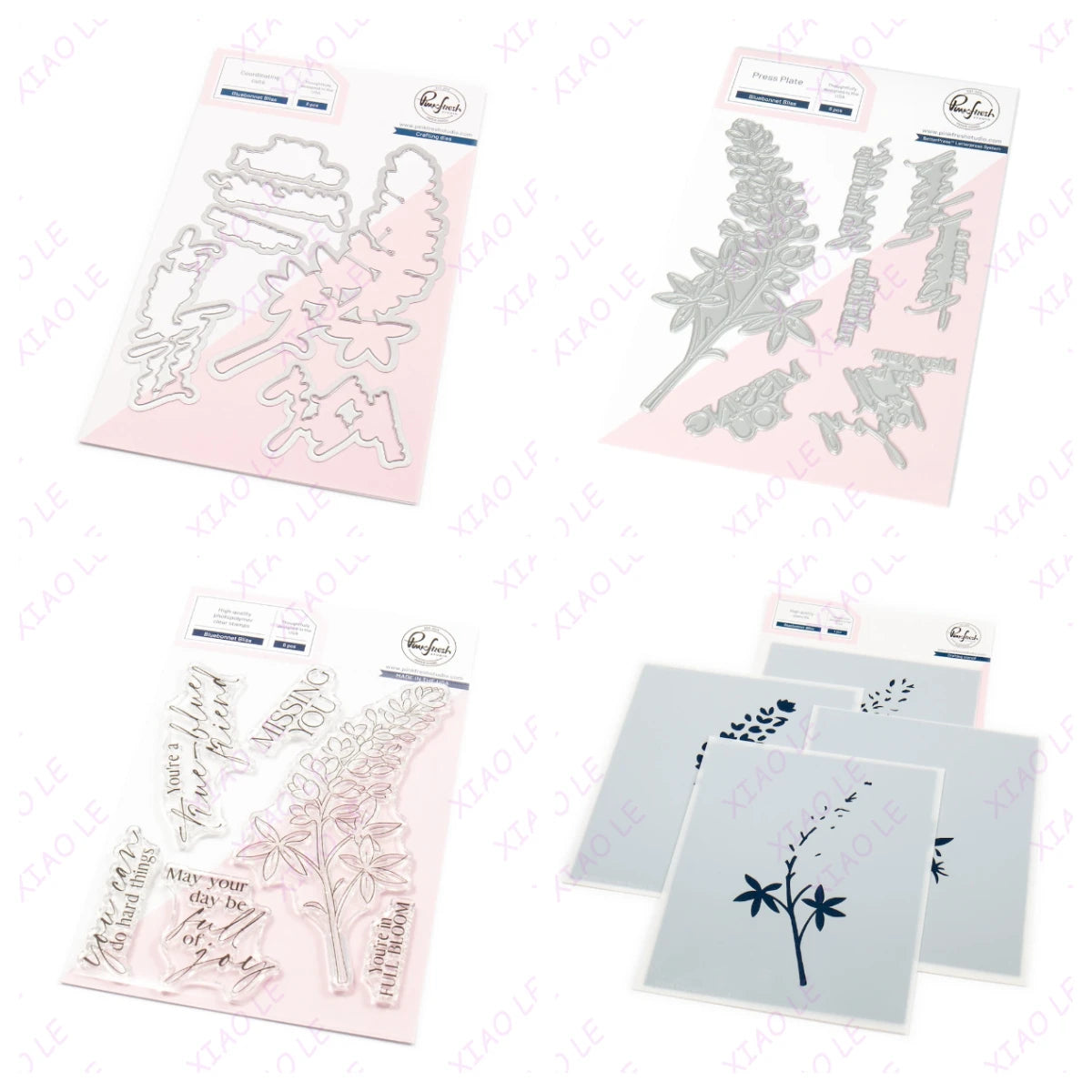 Pink Fresh Good Times April Releases Metal Cutting Dies Stamps Stencil Hot Foil Scrapbooking Album Decoration Craft for DIY Card