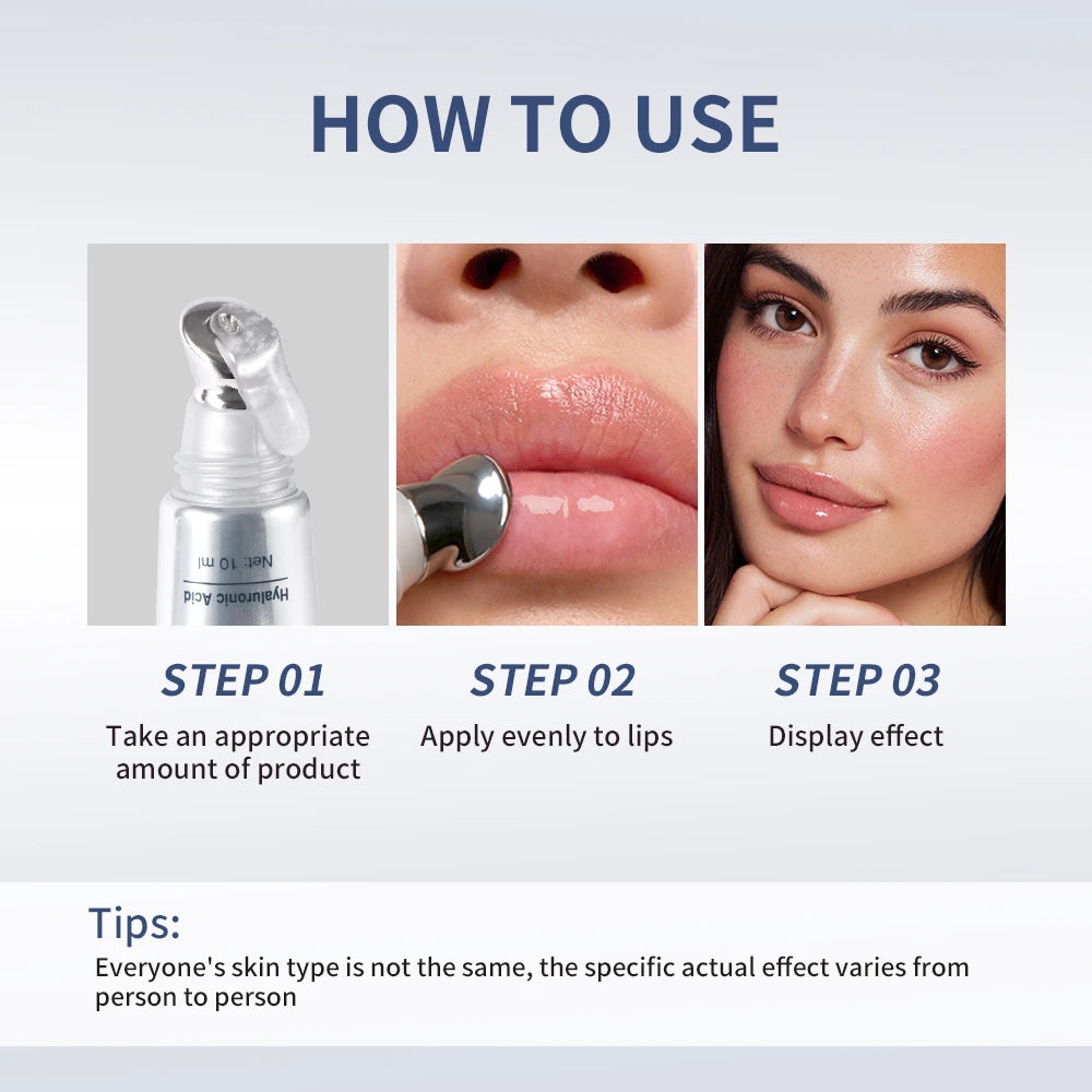 Lakerain Hyaluronic Acid Instant Lip Plumping Lip Oil Lip