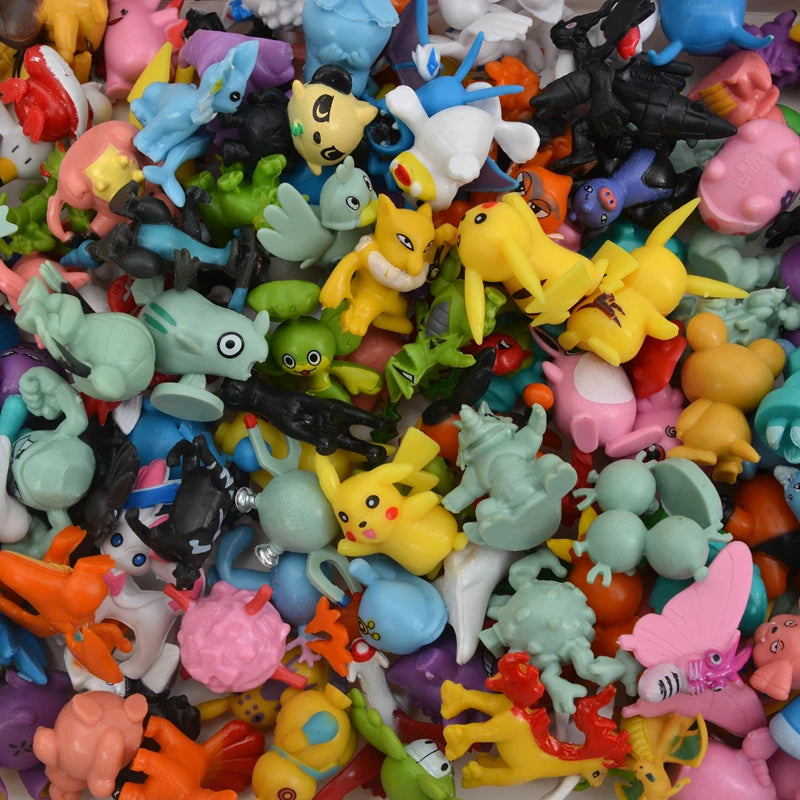 144 Style Pokemon Figure Toys Anime Pikachu Action Figure