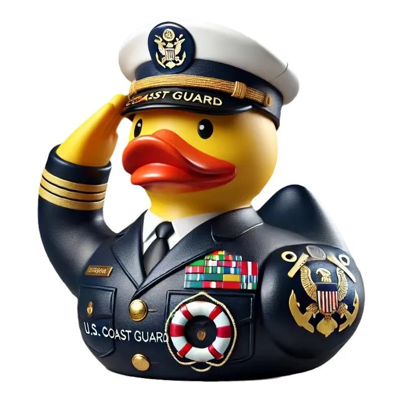 Captain's Duck Cruise Ornament Desktop Car Decoration Cross-Border New Product Unique Gift for Friends