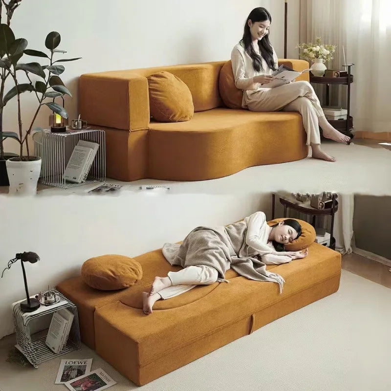 Living Room Convertible Sofa Bed Modular Home Furniture Convertible