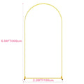 Metal Gold Wedding Arch Stand 1PCS 3.9FT 5.9FT 7.2FT