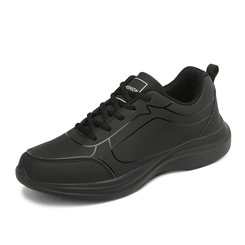 Men Running Shoes Winter Warm Male Sneakers Anti-slip Breathable