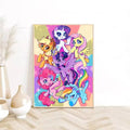 Cartoon M-My L-Little Pony Poster HD Sticky Wall Waterproof Home