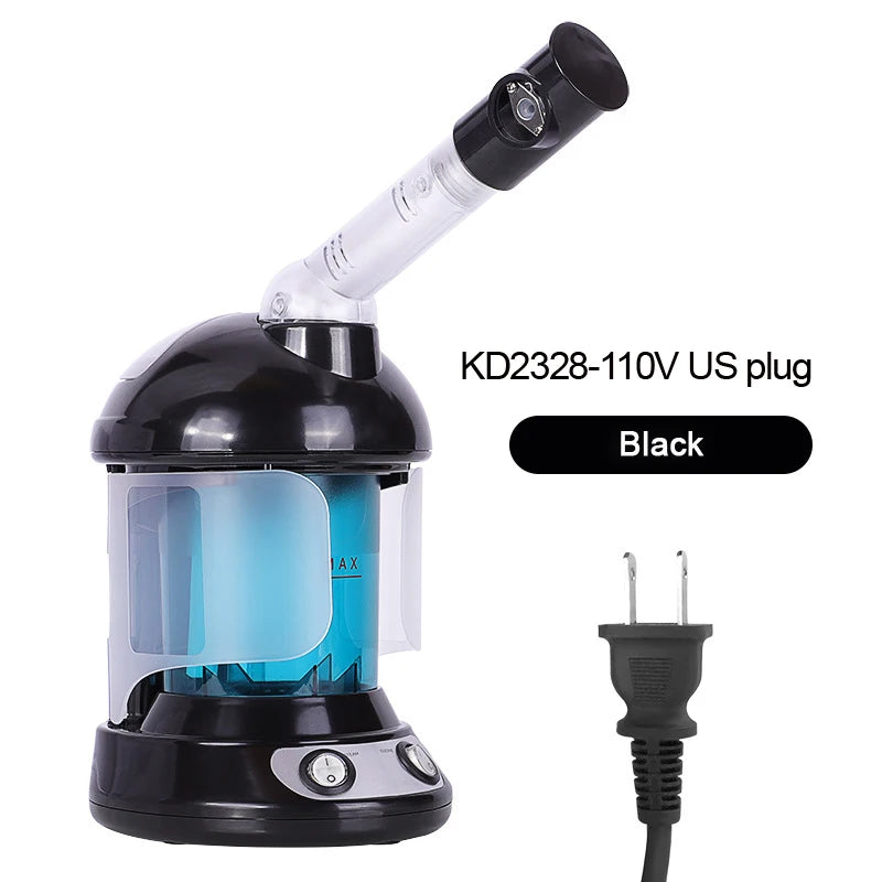 Professional Beauty Salon Nebulizer Skin Care Face Facial Steamer Vaporizer Spa Steam Spray Humidifier Nano Mister Fogger