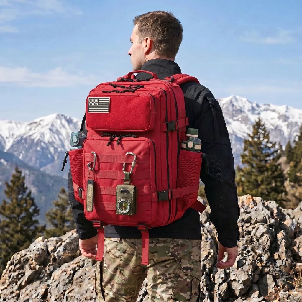 45L Large Capacity Tactical Backpack Hunting Rucksack with Dual