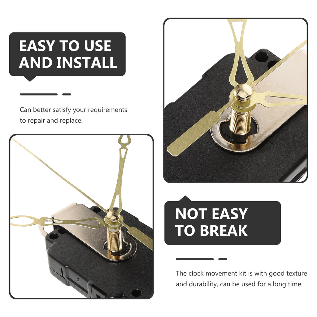 1 Set DIY Pendulum Clock Accessories Hands Swing Wall Mute Clocks Mechanism Creative Craft Pendulum Clock Movement Kit