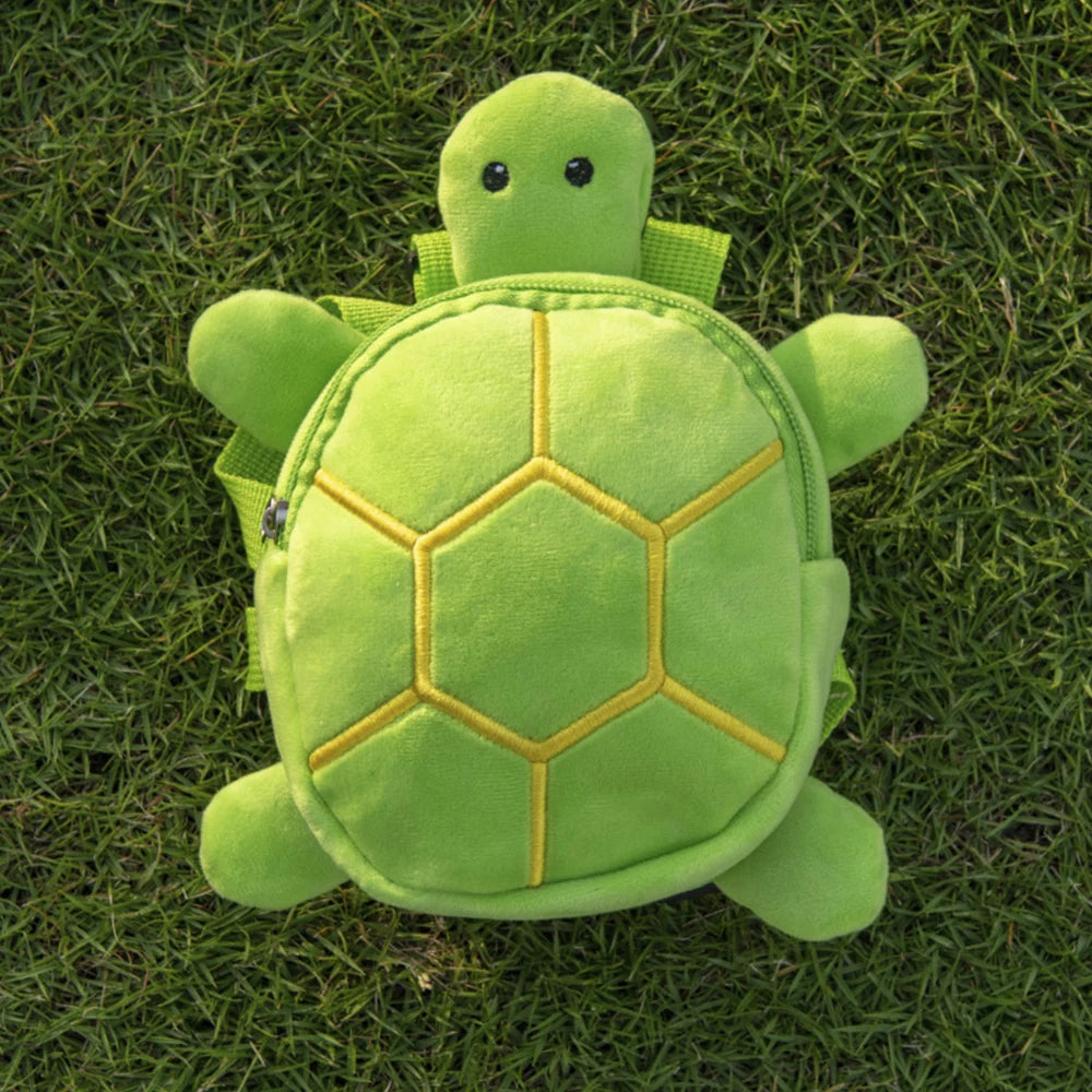 Turtle Shape Dog Snack Bag Large Capacity Pet Backpack Portable Soft Puppy School Bag Convenient Cute Puppy Carrier