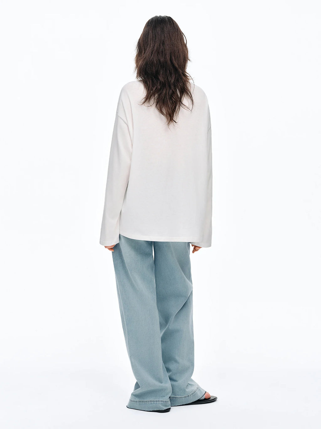 DUSHU Knitted Shawl Long-Sleeved T-Shirt 2026 Summer New Casual Two-Piece Set Letter Printed Leisure Chic Korean Trendy