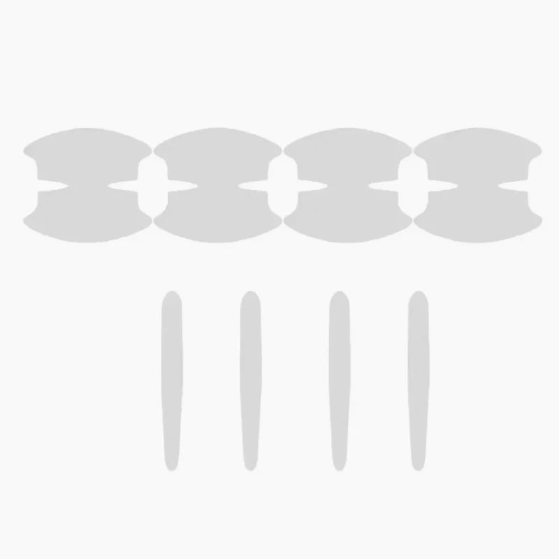 TPU Car Door Bowl Anti-Scratch Sticker Clear Door Bowl Handle