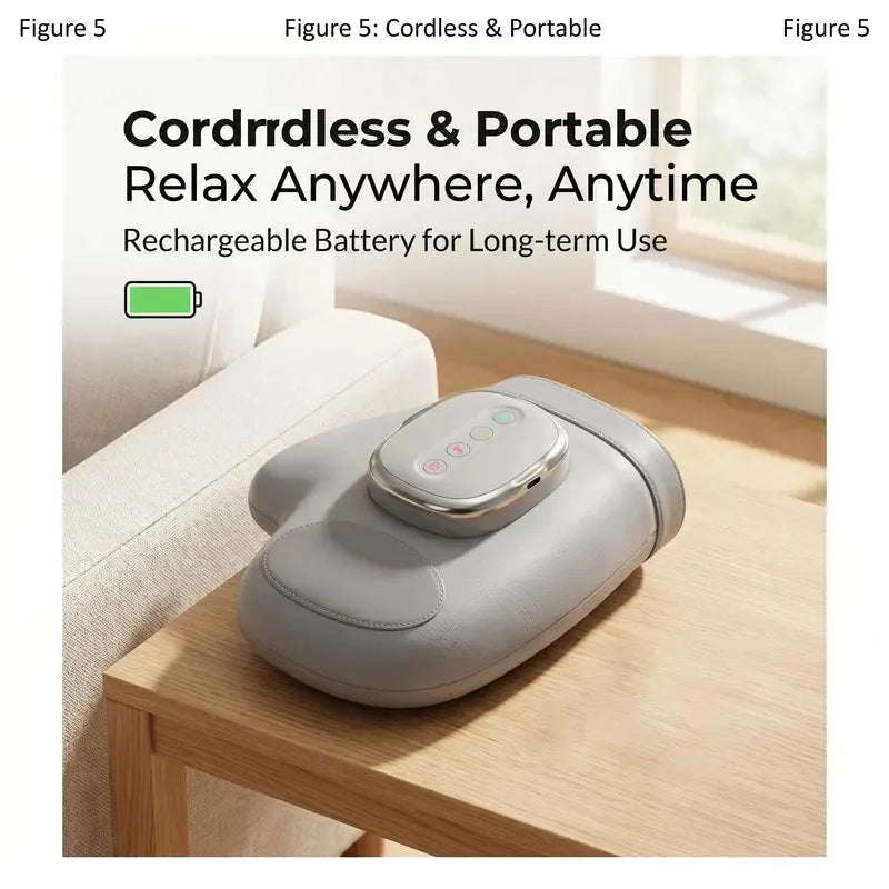 Hand Massager with Airbag Compression Vibration Glove for Hand